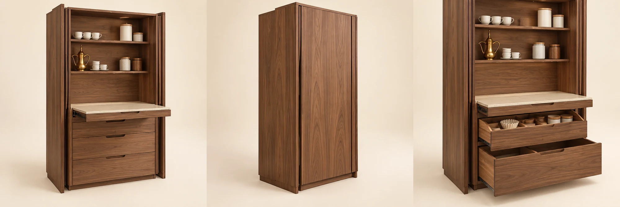 Sitr — Concealed coffee cabinet