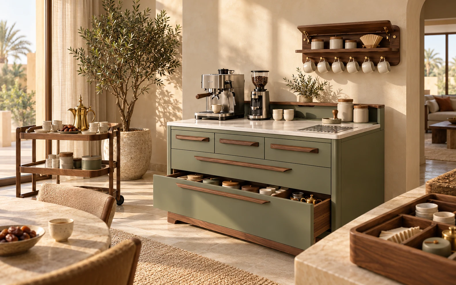 A place for everything — Quiet & concealed