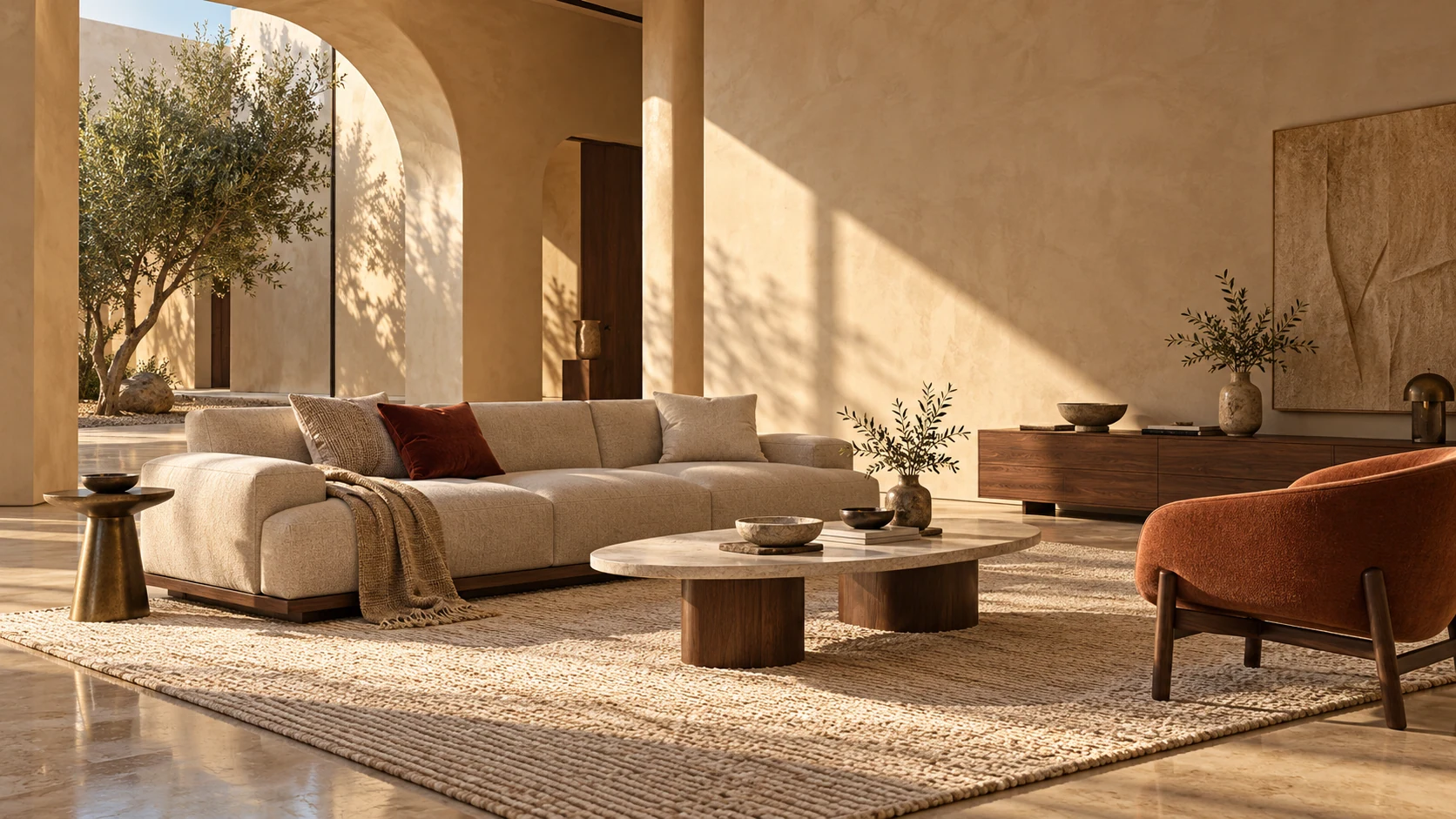 Bevel living room design